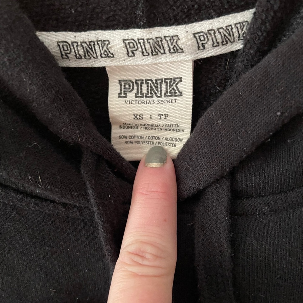 Victoria Secret PINK Boyfriend Hoodie Size XS - Picture 2 of 3
